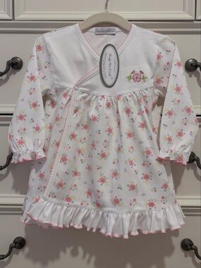 NWT Hug Me First (Baby Loren) Floral Ruffle Dress Size 12-18 Months